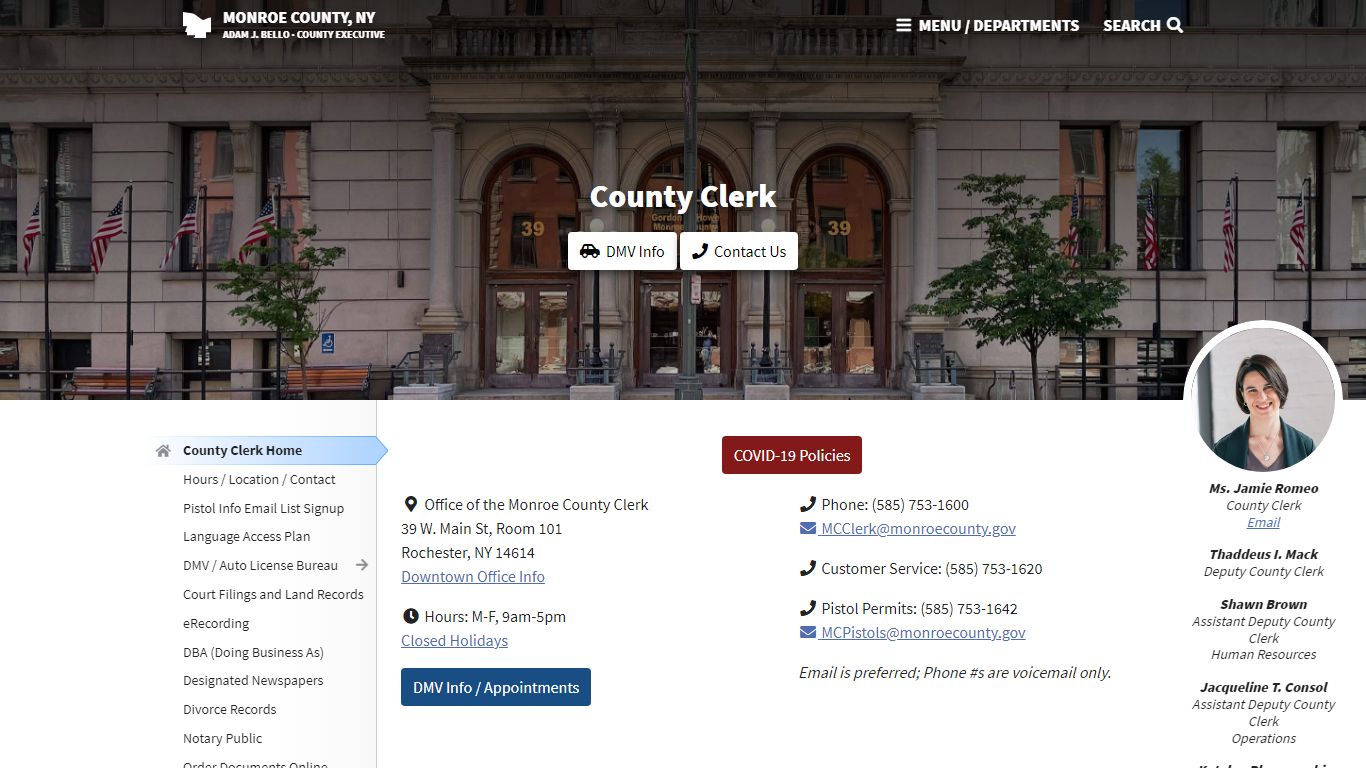 Monroe County, NY - Monroe County Clerk